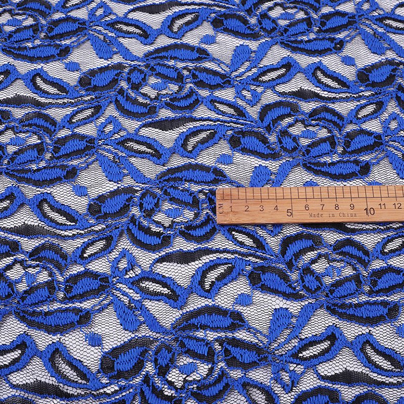 Lace Fabric Polyester Warp Knit for Women's Wear Wholesale Supplier 7